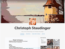 Tablet Screenshot of christoph-staudinger.de